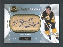 2014-15 UD The Cup Scripted Sticks (10/35) #SS-BP Brad Park
