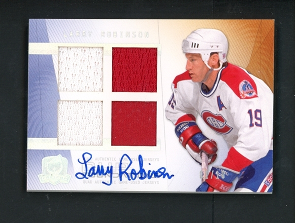 2009-10 UD The Cup Foundations (1/10) #CF-LR Larry Robinson 