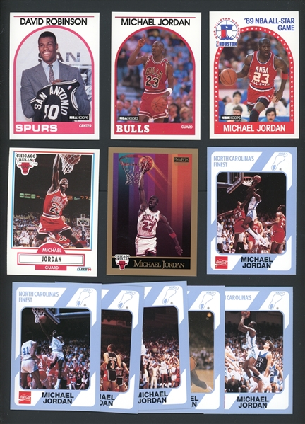 1989-90 Basketball Set Lot Of 4 Jordan