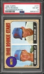 1968 Topps #177 Mets Rookies Nolan Ryan PSA 6 EX-MT