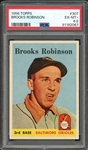 1958 Topps #307 Brooks Robinson PSA 6.5 EX-MT+