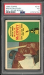 1960 Topps #316 Willie McCovey All Star Rookie PSA 3 VG