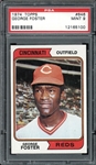 1974 Topps #646 George Foster PSA 9 MINT