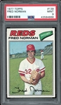 1977 Topps #139 Fred Norman PSA 9 MINT