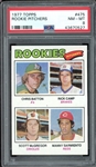 1977 Topps #475 Rookie Pitchers PSA 8 NM-MT