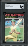 1971 Topps #20 Reggie Jackson SGC Authentic