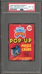 1988 Donruss Baseball Pop-Ups Wax Pack (Kirby Puckett A/S Back) PSA 8 NM-MT
