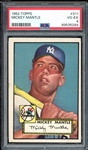 1952 Topps #311 Mickey Mantle PSA 4 VG-EX