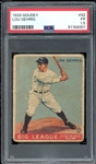 1933 Goudey #92 Lou Gehrig PSA 1.5 FAIR
