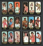 1971 Topps Basketball Stickers Lot Of 15