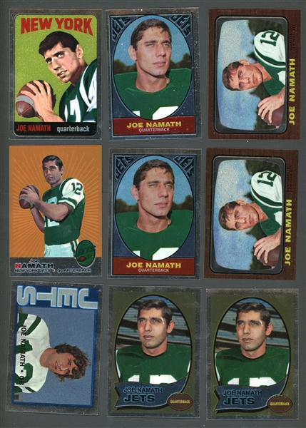 1990s Football Shoebox Lot With Stars HOFers