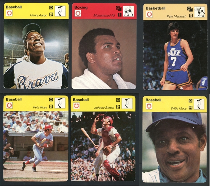 1977-79 Sportscaster Shoebox Lot Of 25 Italy Japan 