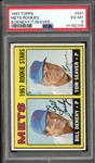 1967 Topps Mets Rookies #581 Tom Seaver PSA 6 EX-MT