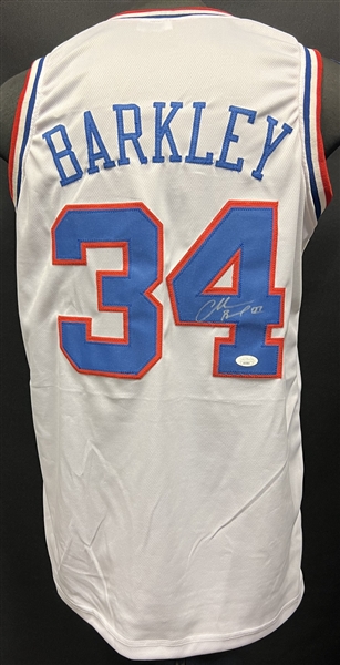 Charles Barkley Signed Jersey JSA Authenticated 