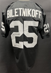 Fred Biletnikoff Signed Jersey With Inscription PSA Authenticated  