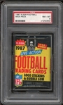 1987 Fleer Football Wax Pack PSA 8 NM-MT