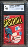 1981 Donruss Baseball Wax Pack GAI 8.5 NM-MT+