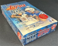 2000 Topps Football Unopened Hobby Box
