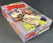 1998 Topps Football Unopened Hobby Box