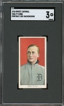 1909-11 T206 Sweet Caporal 350/25 Ty Cobb Portrait Red Background SGC 3 VG