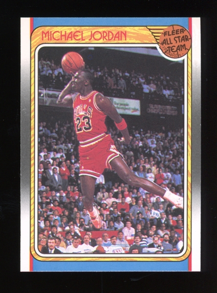 1988 Fleer #120 Michael Jordan AS NM Or Better