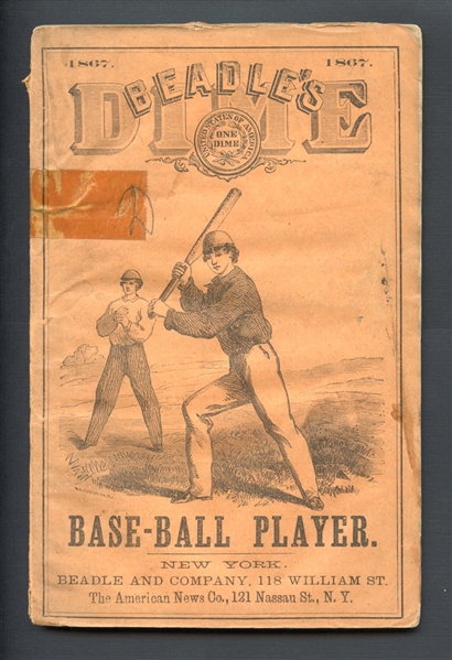 1867 Beadles Dime Base-Ball Guide