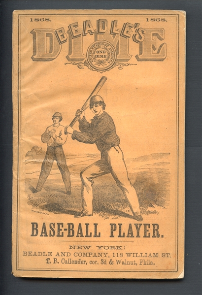 1868 Beadles Dime Base-Ball Guide