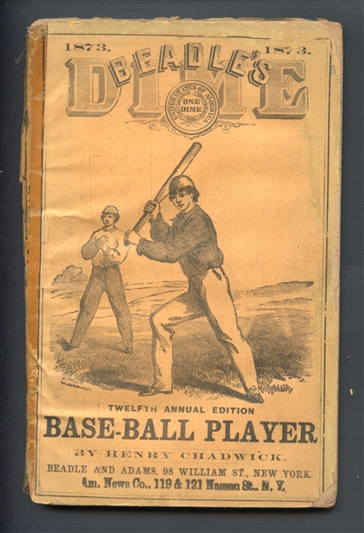 1873 Beadles Dime Base-Ball Guide