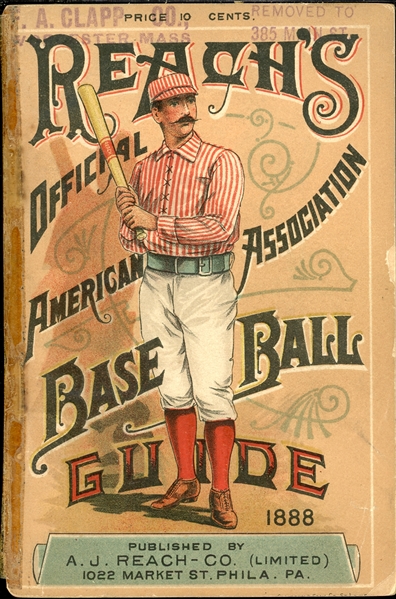 1888 Reachs Base Ball Guide