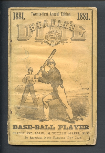 1881 Beadles Dime Base-Ball Guide