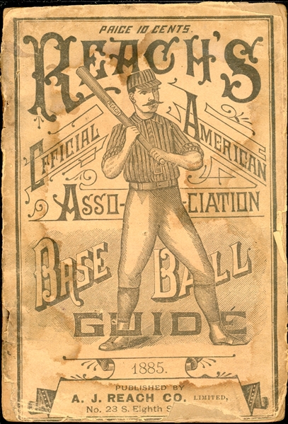 1885 Reachs Base Ball Guide 