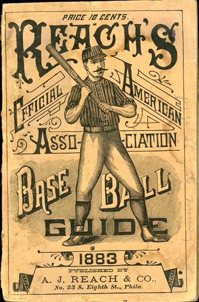 1883 A.J. Reach & Co. Official American Association Baseball Guide