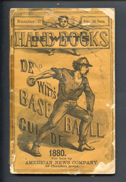 1880 De Witts Base Ball Guide