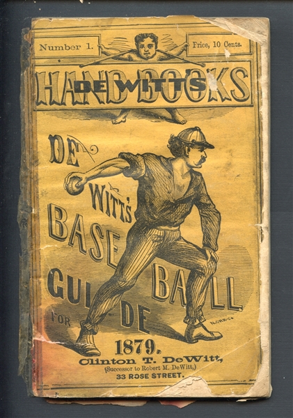 1879 De Witts Base Ball Guide