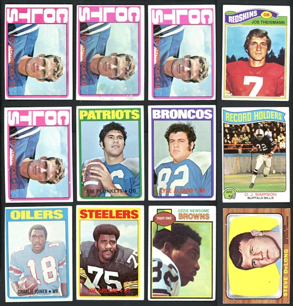 Topps Vintage Football Rookie Card Shoebox Collection Of 12 