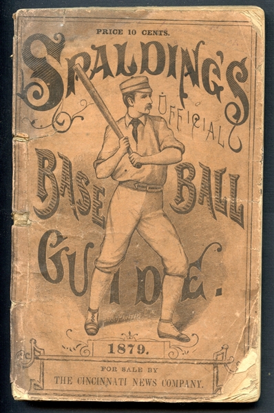 1879 Spaldings Official Baseball Guide