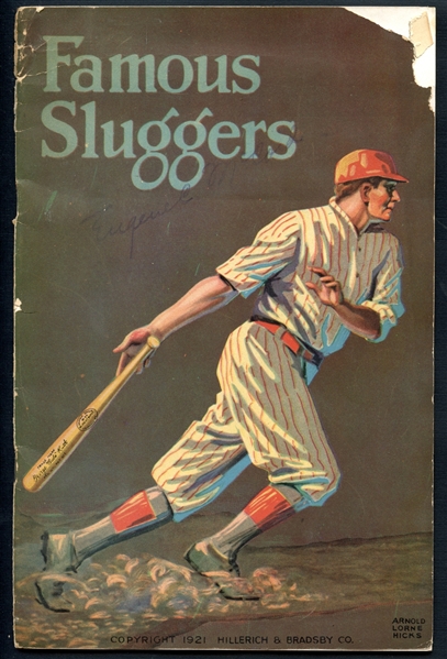 1921 Hillerich & Bradsby Co. Famous Sluggers Yearbook