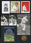 1972-2008 Baseball Shoebox Collection Of Cards, Coins, And Tickets