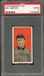 1909-11 T206 Piedmont 350/25 Bill Abstein PSA 2 GD