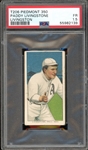 1909-11 T206 Piedmont 350/25  Paddy Livingstone Livingston PSA 1.5 FR