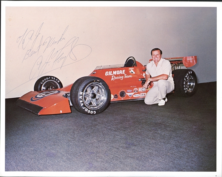 A.J. Foyt Signed 8x10 Photo