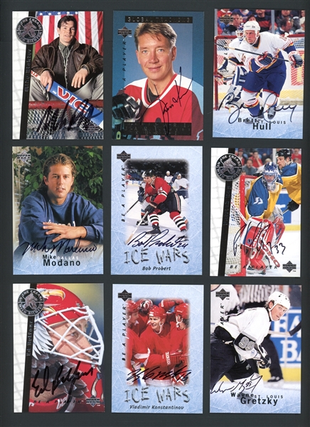 1996 Upper Deck Be A Player Complete Set (225/225) Completely Autographed 