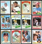 1960s-80s Baseball Star And HOFer Lot Of 13 With Henderson Rookie Cards