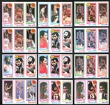 1980 Topps Basketball Shoebox Collection Of 199 With 3 Magic Rookie Cards And 1 Bird Rookie Card Along With 19 Wrappers  