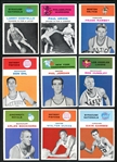 1961 Fleer Basketball Shoebox Collection Of 18 Cards With Stars HOFers