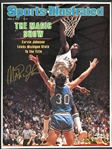 Magic Johnson Signed Sports Illustrated Magazine Cover UDA