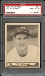 1940 Play Ball #27 Ted Williams PSA 8 NM-MT 