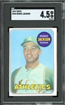 1969 Topps #260 Reggie Jackson SGC 4.5 VG/EX+