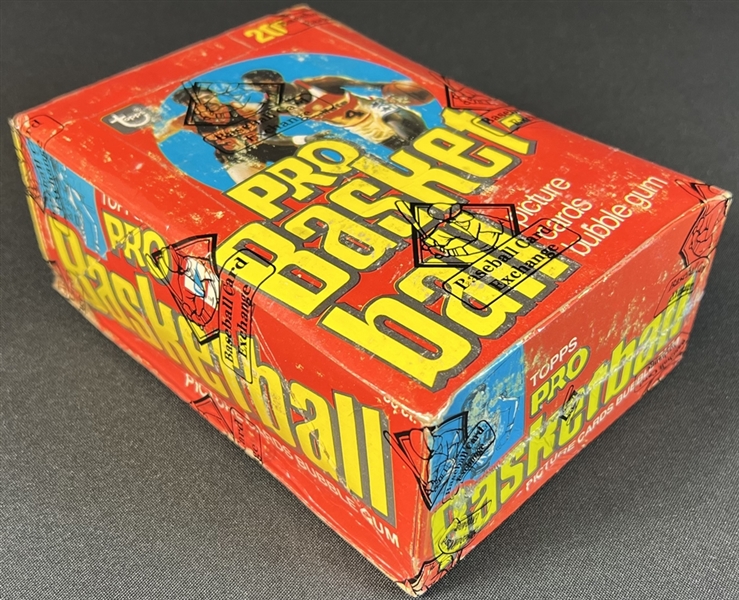 1978-79 Topps Basketball Unopened Wax Box BBCE Authenticated 