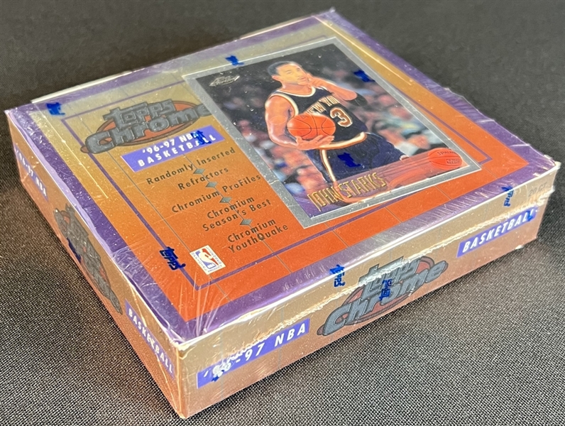 1996-97 Topps Chrome Basketball Unopened Hobby Box